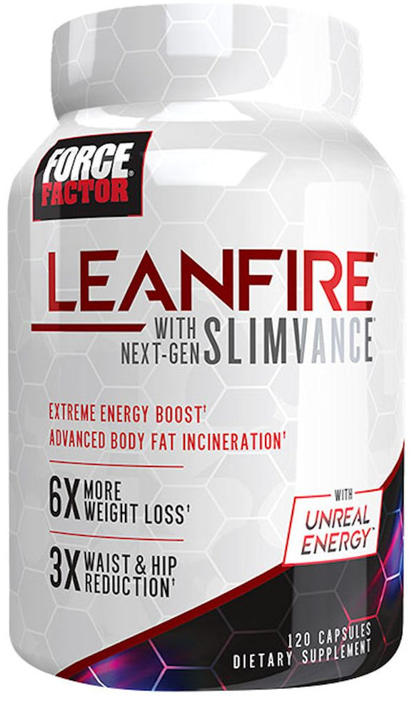 Force Factor LeanFire|Fat Burner|Mass For Life|