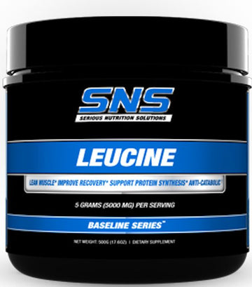 SNS Serious Nutrition Solutions Leucine|BCAA|Mass For Life|