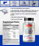Noo-Hype Liver Vitalize 60 Capsules|Liver Support|Mass For Life|