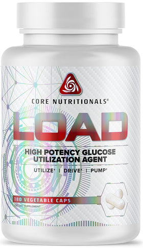 Core Nutritionals Load 180 Caps|Sugar Control|Mass For Life|