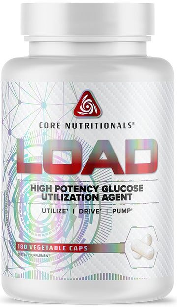 Core Nutritionals Load 180 Caps|Sugar Control|Mass For Life|