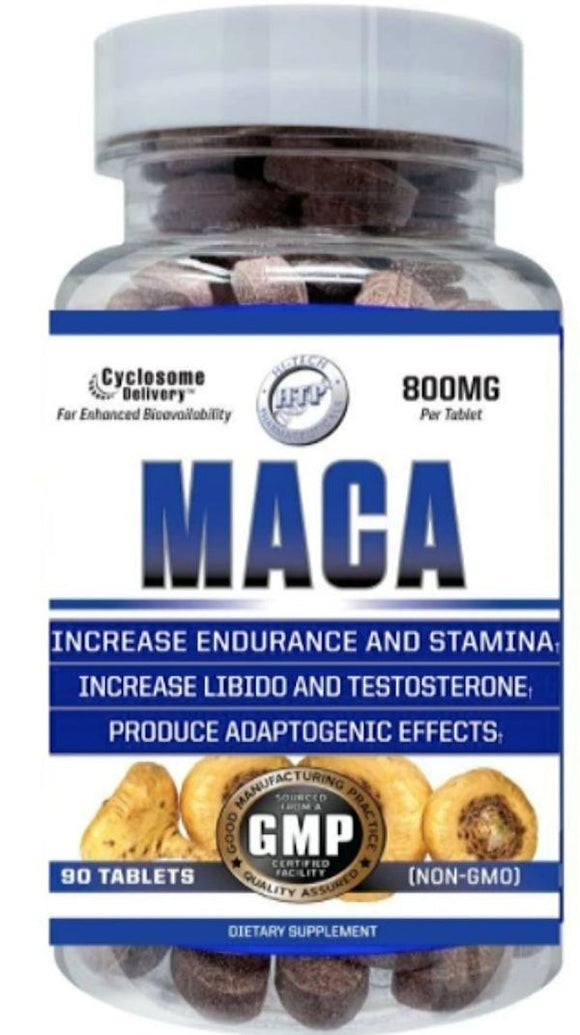 Hi-Tech Pharmaceuticals Maca 225mg 90 tabs|Test Booster|Mass For Life|