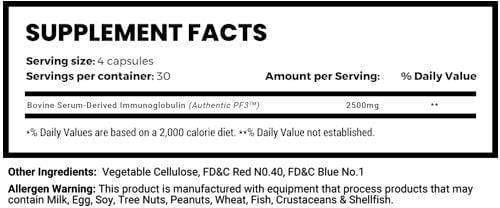 Man Sports ProPF3 120 Caps.|Growth Factors|Mass For Life|