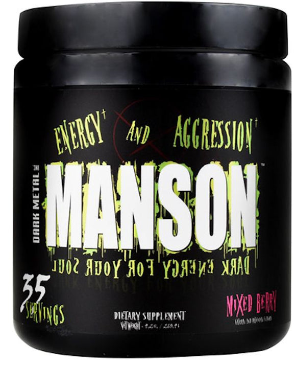 Insane Labz Manson Pre Workout Energy|Pre-Workout|Mass For Life|