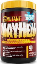 Mutant Mayhem 40 servings|Pre-Workout|Mass For Life|