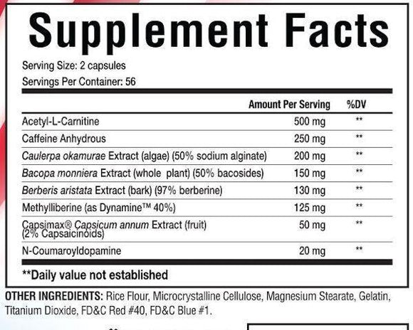 Merica Labz Uncle Bam|Carnitine|Mass For Life|