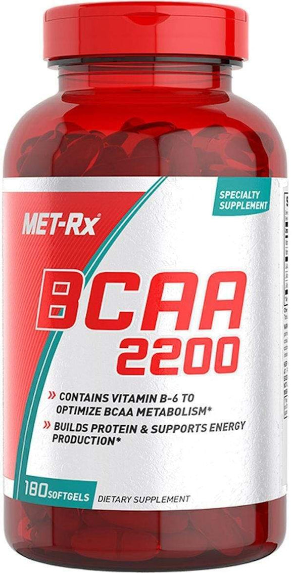 Met-Rx BCAA 2200 180 softgels|BCAA|Mass For Life|