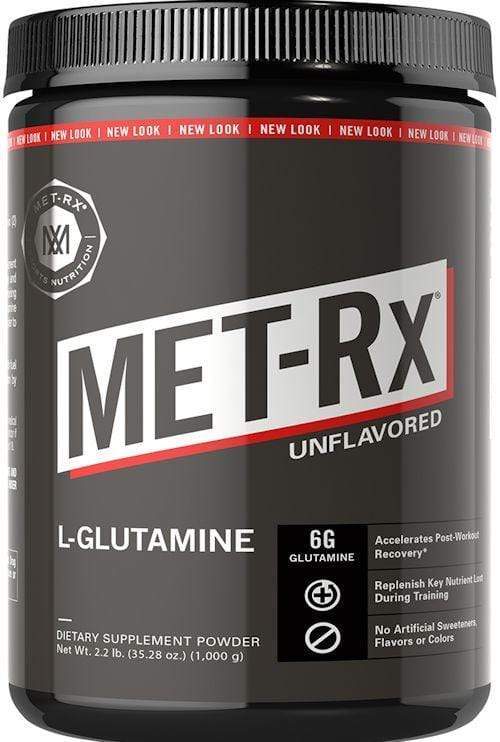 Met-Rx L-Glutamine Powder 1000 gms|Glutamine|Mass For Life|