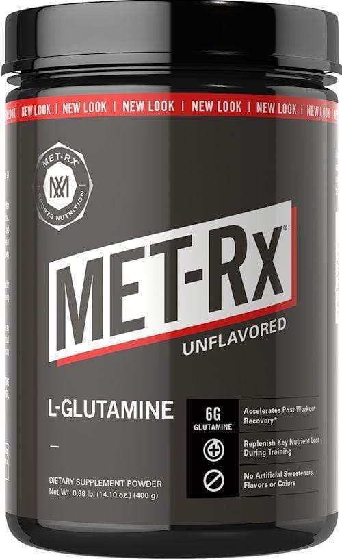 Met-Rx L-Glutamine Powder 400 gms|Glutamine|Mass For Life|
