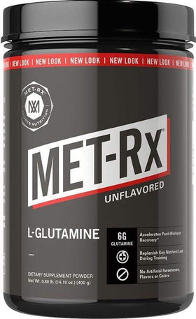 Met-Rx L-Glutamine Powder 400 gms|Glutamine|Mass For Life|