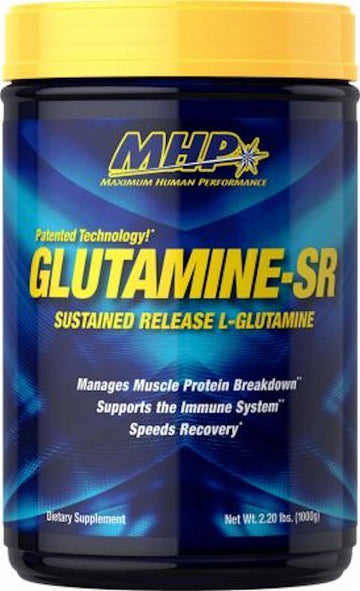 MHP Glutamine-SR 167 servings 1000 gms|Glutamine|Mass For Life|