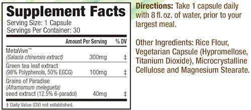MHP Fit & Lean CliniCAL Grains of Paradise