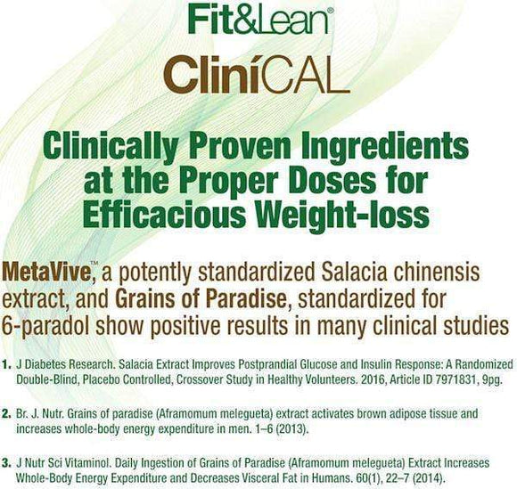 MHP Fit & Lean CliniCAL 30 caps|Weight loss|Mass For Life|