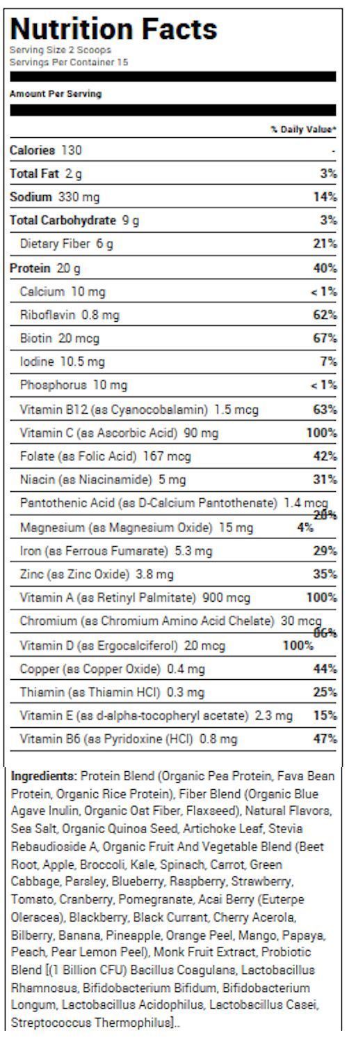 MHP Fit & Lean Plant Protein 1lb|Plant|Mass For Life|