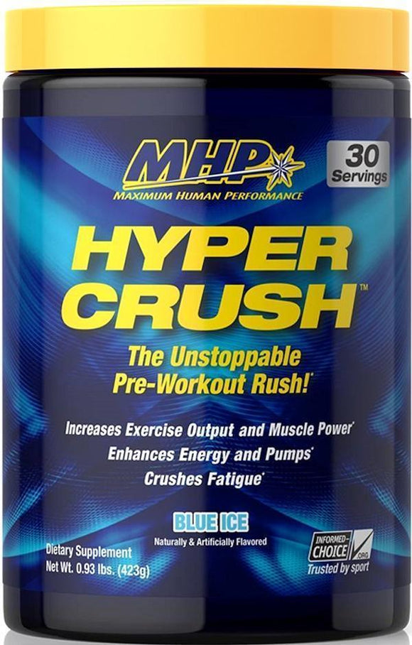 MHP Hyper Crush Pre Workout 30 servings|Pre-Workout|Mass For Life|