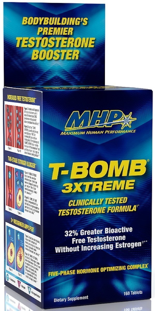 MHP T-Bomb 3Xtreme test Booster 168