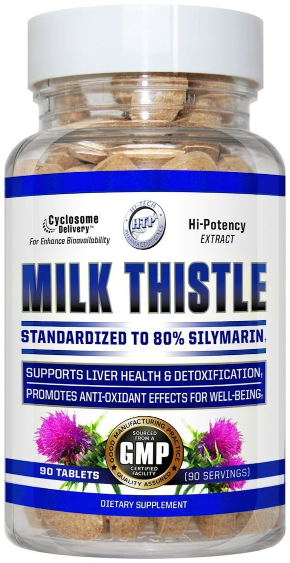 Hi-Tech Pharmaceuticals Milk Thistle Extract|Liver Support|Mass For Life|