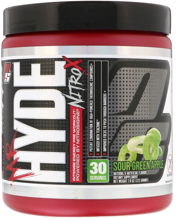 ProSupps Mr. Hyde Nitro X High Stim Pre-Workout sour