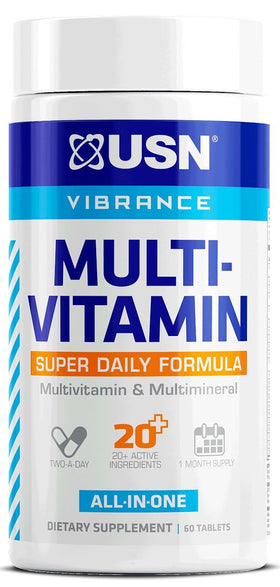 USN Vibrance Multi-Vitamin 60 tabs|Multi Vitamin|Mass For Life|