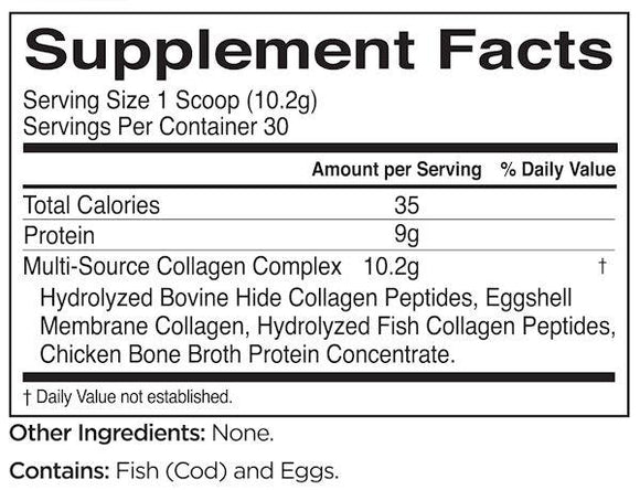 Rule One Multi-Source Collagen 30 servings|Collagen|Mass For Life|