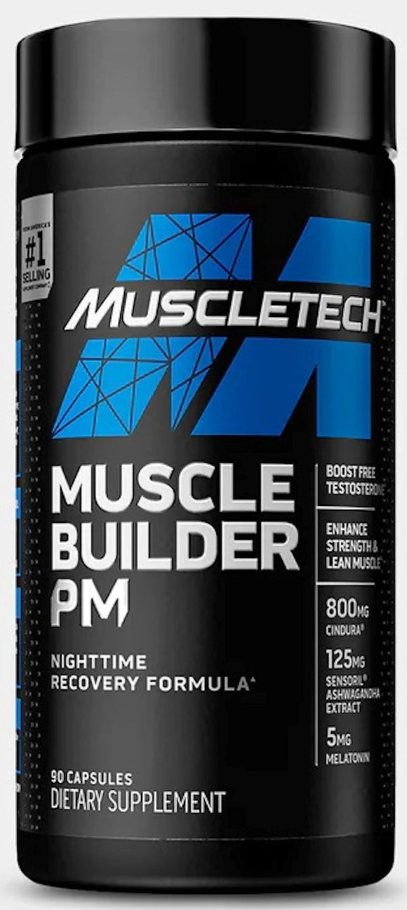 Muscletech Muscle Builder PM 30 ct|Sleep Aid|Mass For Life|