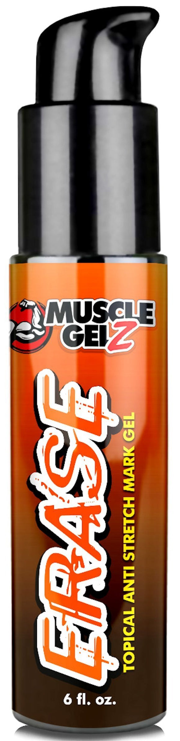 Muscle Gelz Erase Stretch Mark Gel 8oz|Fat Burner|Mass For Life|
