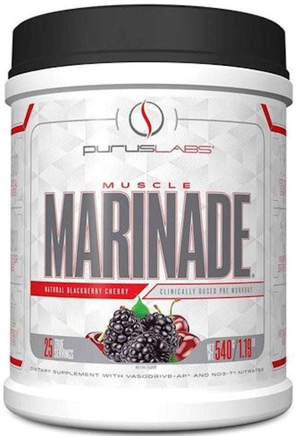 Purus Labs Muscle Marinade Pre-Workout cherry
