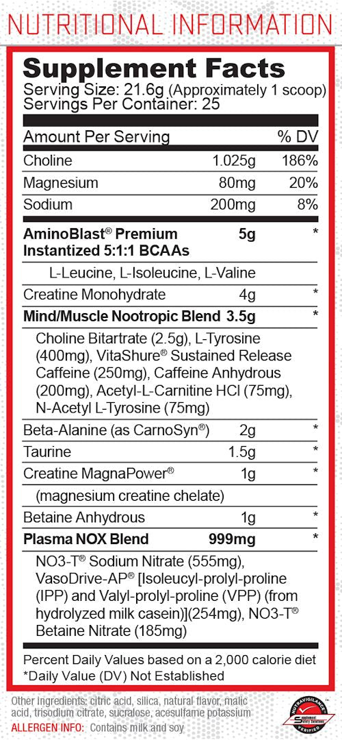 Purus Labs Muscle Marinade Pre-Workout|Pre-Workout|Mass For Life|