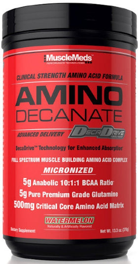 MuscleMeds Amino Decanate 30 servings|Amino Acids|Mass For Life|