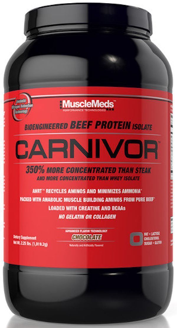 MuscleMeds Protein Vanilla Caramel MuscleMeds Carnivor Beef Protein 2.2 lbs