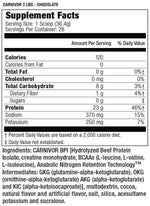 MuscleMeds Protein Vanilla Caramel MuscleMeds Carnivor Beef Protein 2.2 lbs