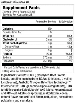 MuscleMeds Carnivor Beef Protein 2.2 lbs