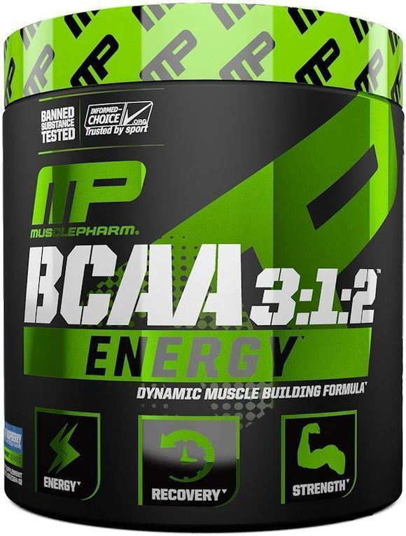 MusclePharm BCAA 3:1:2 Energy 30 servings|BCAA|Mass For Life|