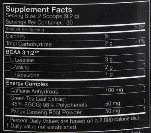 MusclePharm BCAA 3:1:2 Energy 30 servings|BCAA|Mass For Life|