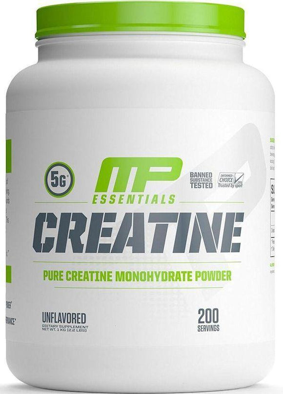 MusclePharm Creatine Essentials 1000gms 200 servings|Creatine|Mass For Life|