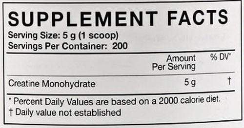 MusclePharm Creatine Essentials 1000gms 200 servings|Creatine|Mass For Life|