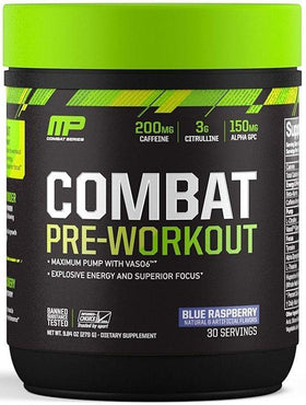 MusclePharm Combat Pre-Workout 30 servings|Pre-Workout|Mass For Life|