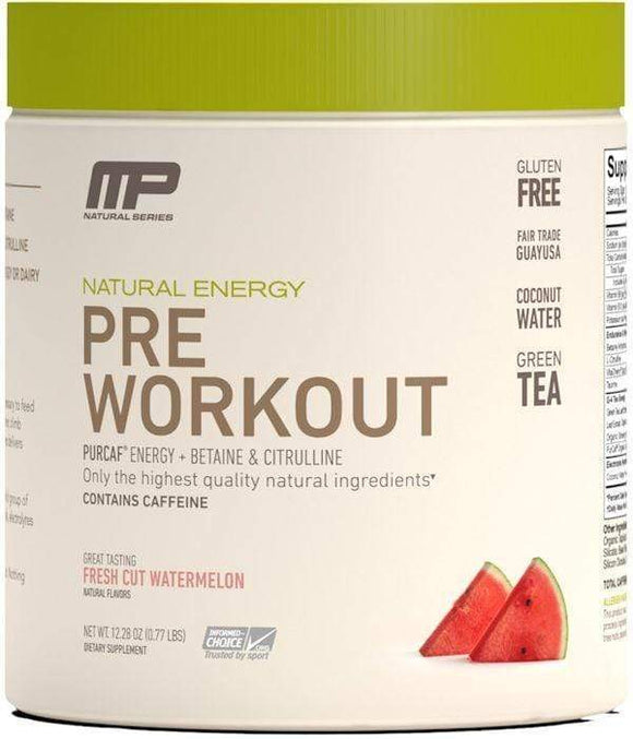 MusclePharm Pre-Workout Natural 30 servings|Pre-Workout|Mass For Life|