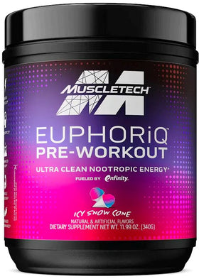 MuscleTech EuphoriQ Pre-Workout|Pre-Workout|Mass For Life|