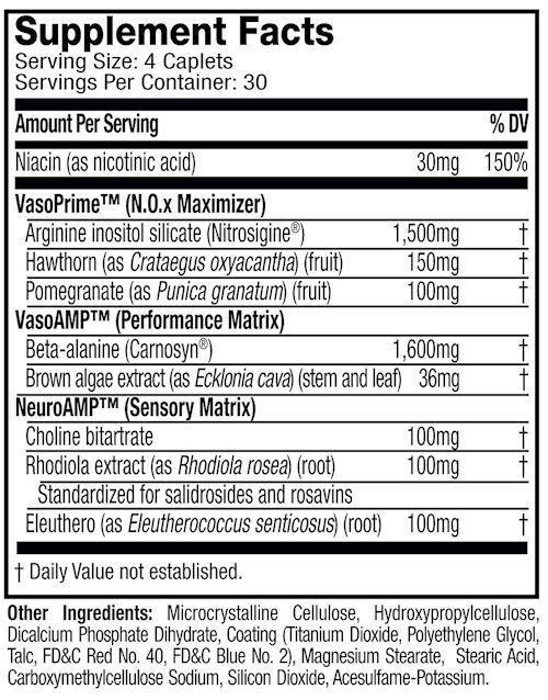 MuscleTech naNOX9 Next Gen 120 ct|Muscle Pumps|Mass For Life|