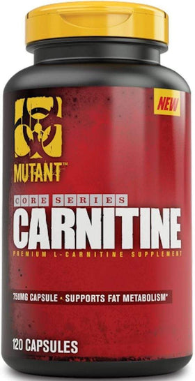 Mutant Carnitine 120 Capsules|Carnitine|Mass For Life|
