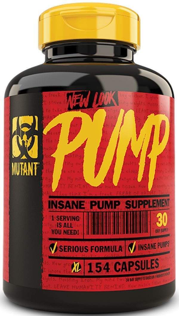 Muscle Pumps Mutant Pump 154 Capsules