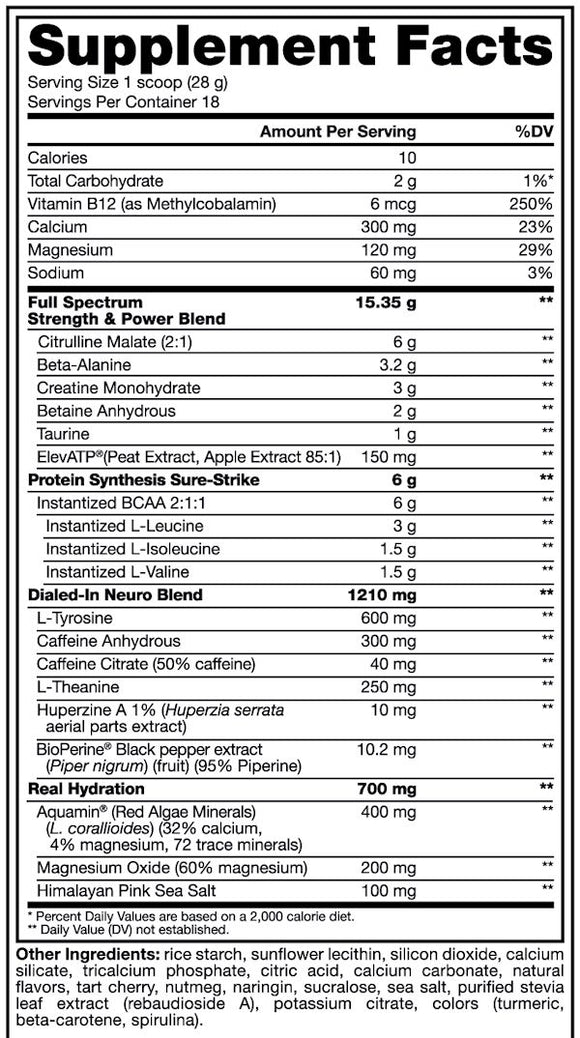 Mutant Madness All-In Pre-Workout|Pre-Workout|Mass For Life|