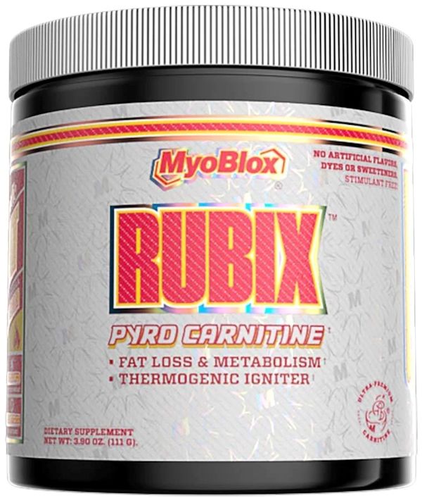 MyoBlox Rubix pre-workout fat burner