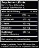 Myogenix BCAA+ G 250 Caps|BCAA|Mass For Life|