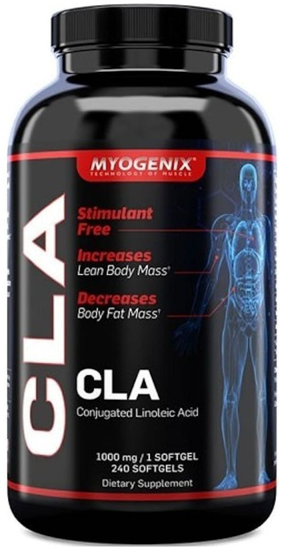 Myogenix CLA 240 softgels|CLA|Mass For Life|