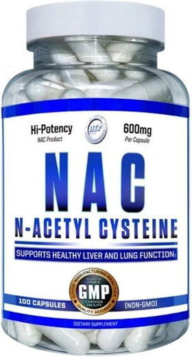 Hi-Tech Pharmaceuticals NAC 600mg|Liver Support|Mass For Life|