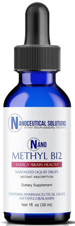 Nanoceutical Solutions Nano Methyl B12 sublingual Nanoceutical Solutions energy