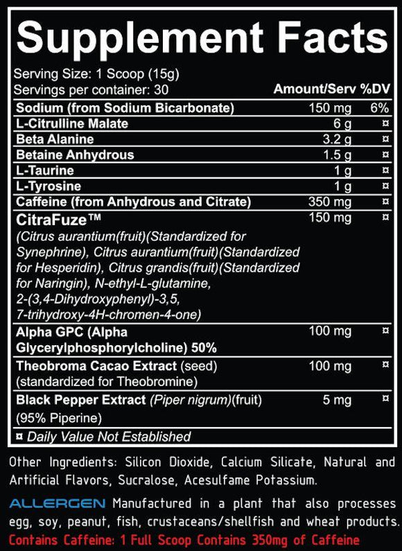 Repp Sports Broken Arrow Pre-Workout 30 servings|Pre-Workout|Mass For Life|