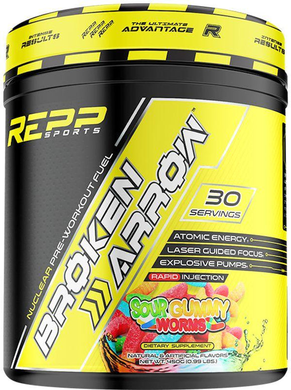 Repp Sports Broken Arrow Pre-Workout 30 servings|Pre-Workout|Mass For Life|